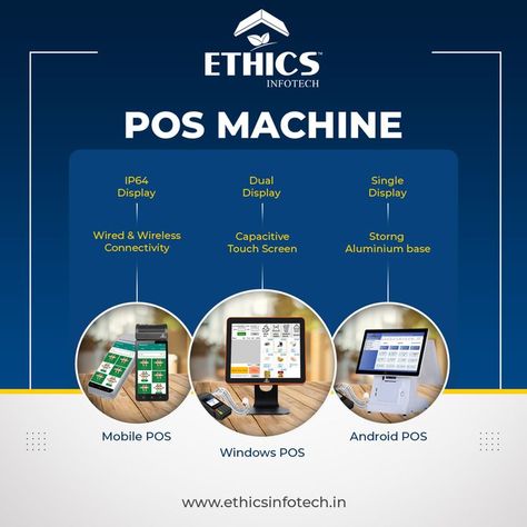 At Ethics InfoTech LLP, We provide Main 3-Types of POS Systems, 1. Android Point Of Sale System 2. Windows Point Of Sale System 3. Mobile Point Of Sale System BOOK A FREE DEMO 📞+91 90163 23084 or Contact us on: https://ethicsinfotech.in/contact Whatever your retail business POS systems need, the team at Ethics Infotech LLP, India are here to help. #pos #retail #possystem #business #paymentprocessing #software #retailpos #pointofsale #digitaltransformation #ethicsinfotech Point Of Sale System, Point Of Sale, Digital Transformation, The Team, Touch Screen, Software, India