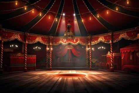 Circus Aesthetic Background, Circus Background Gacha, Gacha Stage Background, Weirdcore Gacha, Small Home Theatre, Halloween Edits, Circus Stage, Circus Scene, Gacha Backgrounds Outside