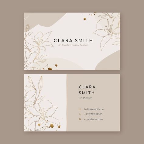 Design For Business Cards, Wedding Business Cards, Business Card Design Free Download, Beauty Card Design, Professional Card Design, Businesses Cards Ideas, Beauty Visit Card, Graphic Card Design, Digital Business Card Design Ideas