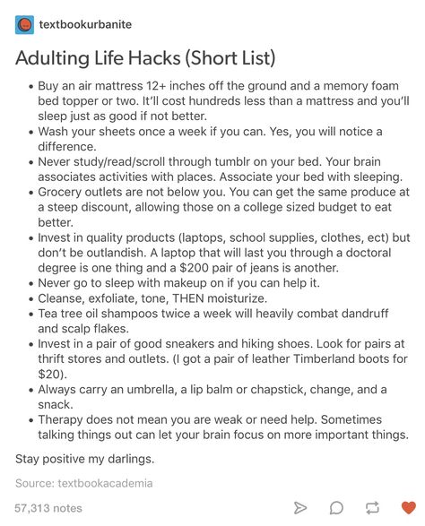 Literally going to bed with makeup on while posting this but hey I can remember not to do that tomorrow... Adult Tips Life Hacks, Tips For Adulting, How To Adult Tips, How To Adult, Adulthood Tips, Life Hacks For College, Adulting Tips Life Hacks, Typing Hacks, Adulting Hacks