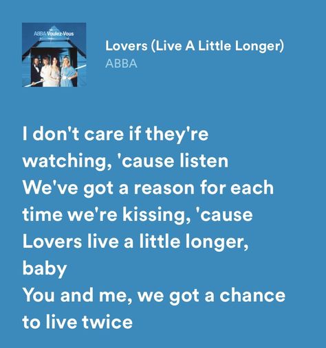 #spotify #lyrics #abba Summer Lyrics, Magic Aesthetic, Song Quotes, Abba, Song Lyrics, Songs, Music, Quotes