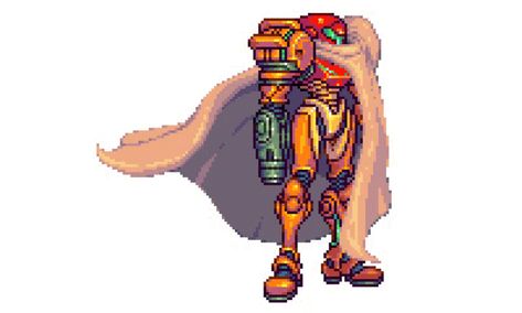 Samus Gif Metroid Armor, Metroid Art, Deviantart Pokemon, Metroid Samus, Zero Suit Samus, Super Metroid, Metroid Prime, Nintendo Super Smash Bros, Pixel Characters