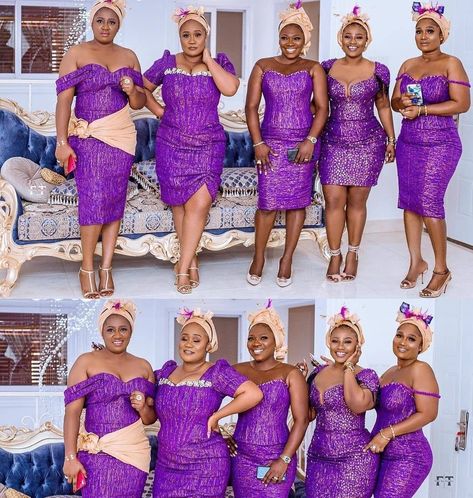 Bridesmaid dress for traditional wedding #ghana #africa #bridesmaid #traditional #wedding #style Braids Maid Dresses, Ghana Style, Latest Bridesmaid Dresses, Ghana Wedding, Fancy Short Dresses, African Traditional Wedding Dress, Kente Dress, Kente Styles, Luxury Vehicles