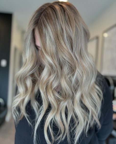 Will you stay light for the fall or time to go darker? As much as I love fall, I’m just not ready to say good bye to summer🌞 #ShimmerHairDesign #manitobasmallbusiness #manitobaweather #blonde #balayage #blondebalayage #steinbachmanitoba #steinbachhair #winnipegstylist #healthyhair Blonde Hair For Fall 2024, Blonde Hair For Fall, Darker Blonde, Hair For Fall, Fall Blonde Hair, Fall Blonde, I Love Fall, Good Bye, Love Fall