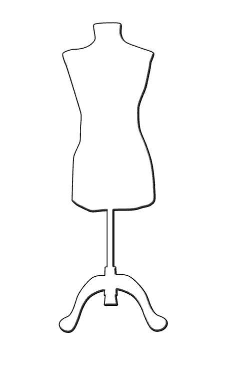 Mannequin Dressform Outline Mannequin Template, Template For Fashion Design, Mannequin Drawing, Fashion Mannequin, Job Description Template, Cake Templates, Outline Images, Pumpkin Template, Mannequin Dress