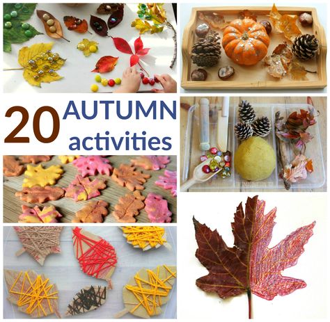 Here are 20 of the best Autumn activities for kids! Crafts, creative projects, sensory play, small world play and learning for toddlers to school age. There’s sure to be something here for everyone to enjoy the gorgeous colours and textures of Autumn!    You can find all 20 of these Autumn Activities for Kids  here...Read More » Color Worksheets For Preschool, Imagination Tree, Fall Preschool Activities, Leaf Crown, Kids Painting, Autumn Activities For Kids, Fall Preschool, Fine Motor Skills Activities, Fall Crafts For Kids