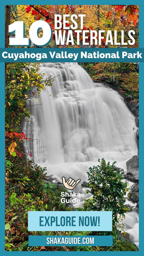 cuyahoga waterfalls Brandywine Falls, Cuyahoga Valley National Park, Midwest Travel, Autumn Lake, Lake Placid, Summer Road Trip, Breathtaking Beauty, Scenic Views, Vacation Destinations