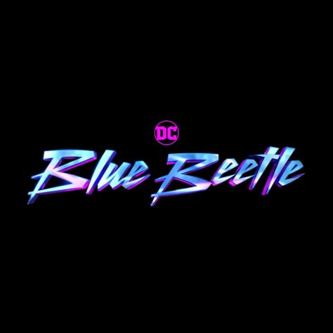 Blue Beetle Aesthetic, Jamie Reyes, Blue Beetle Movie, Movie Logos, Movie Intro, Xolo Maridueña, Aesthetic Movie, Blue Beetle, Batman Dc