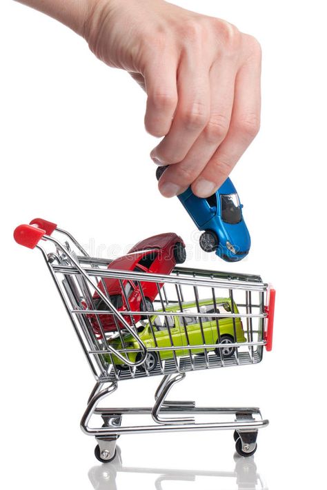 Buying a new car. Some cars in a shopping cart - buying a new car , #Ad, #cars, #car, #Buying, #buying, #cart #ad Buying A New Car, Buying New Car, Car Stock, Car Ads, Car Shop, New Car, Car Buying, Car Ins, Product Photography