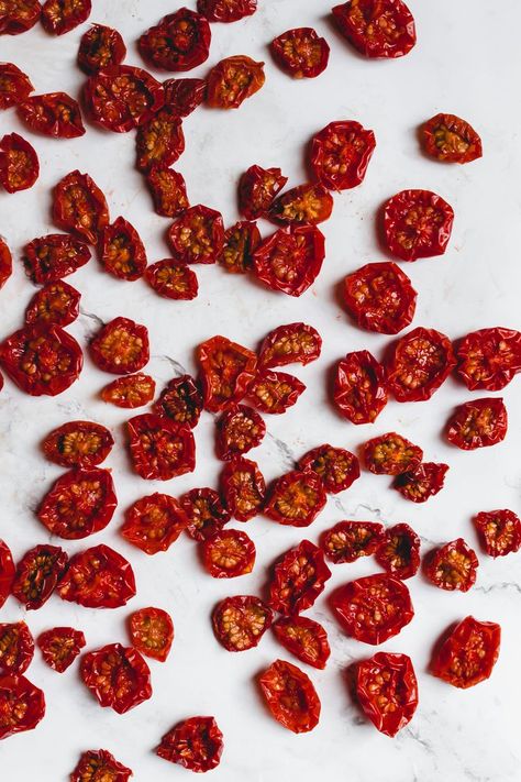 How To Dry Cherry Tomatoes In Oven, Drying Cherry Tomatoes In Oven, Oven Sun Dried Cherry Tomatoes, Sun Dried Tomato In Oven, Sun Dried Cherry Tomato Recipes, Oven Dried Tomatoes How To Make, Sun Dried Cherry Tomatoes Dehydrator, Sun Dried Cherry Tomatoes In Oven, Oven Dried Cherry Tomatoes