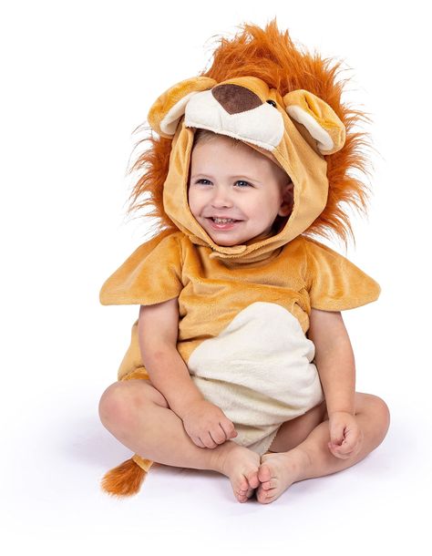 PRICES MAY VARY. Courageous - The lion costume mascot includes a jumpsuit and hood. The lion costume is available in infant, toddler and childrens sizes. Fierce - the costume features a hook and loop tape closure for easy diaper change. Hook and loop closure is featured on the back and hood of the costume. Cute - The jumpsuit includes attached shoe paw coverings and a white tummy. The mask features the lions mane and all its face features. Practical Design - The costume is made of top quality ma Baby Lion Costume, Fierce Lion, Lions Mane, Lion Costume, Shop Dress, Lion Mane, Baby Lion, Hook And Loop Tape, Halloween Boys