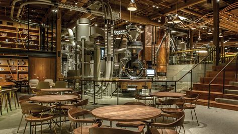 The Seattle Roastery | Starbucks Reserve Starbucks Wedding, Seattle Starbucks, Starbucks Roastery, Starbucks Interior, Starbucks Reserve Roastery, Starbucks Shop, Starbucks Seattle, Starbucks Reserve, Coffee Roastery