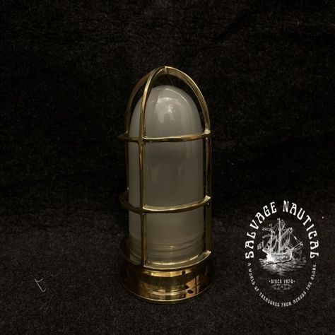 Add a touch of vintage elegance to your space with these Solid Brass Vintage Wall Mount Outdoor Bulkhead Light Fixtures! Perfect for a maritime theme, made with glass and brass by salvagenautical 🌟 #VintageLighting #MaritimeDecor #BrassLightFixture 🚢  #AntiqueReproduction #CeilingLight #Glass #VintageReproduction #salvagenautical #eBay #eBayStore #eBaySeller #Brass #india Nautical Lighting, Bulkhead Light, Brass Interior, Brass Ceiling Light, Bulkhead Lights, Hallway Entryway, Vintage Elegance, Movie Props, Antique Lighting