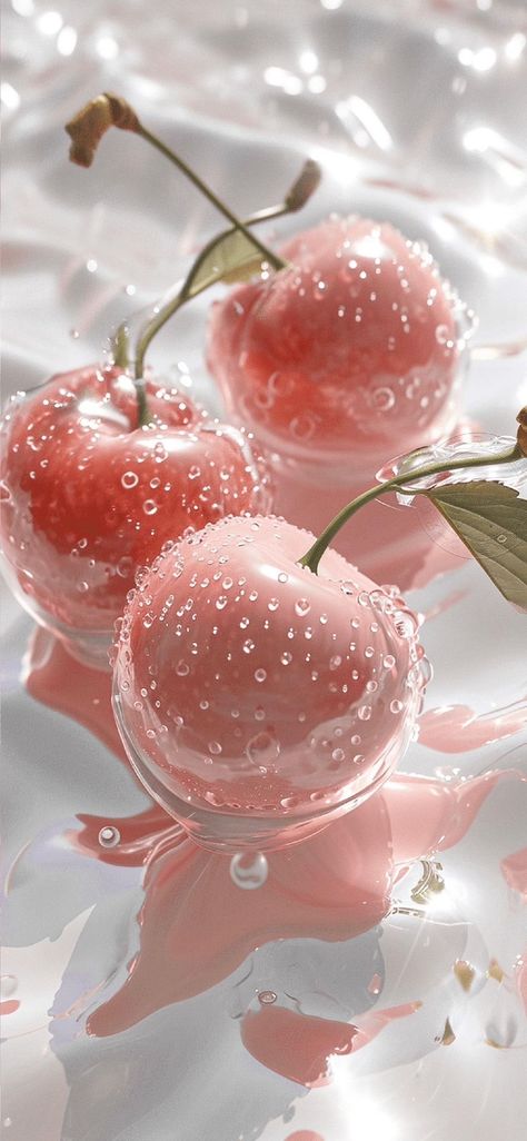 Beautiful Summer Wallpaper, Photo Rose, Jelly Wallpaper, Glittery Wallpaper, Cute Summer Wallpapers, Pink Wallpaper Backgrounds, Floral Wallpaper Iphone, Fruit Wallpaper, Pretty Phone Wallpaper