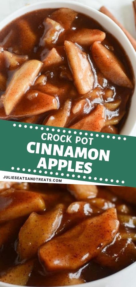 Hot Cinnamon Apples Crock Pot, Crock Pot Apple Recipes Easy, Baked Apples In Crockpot Slow Cooker, Baked Apples In The Crockpot, Honeycrisp Apple Recipes Crock Pot, Apple Sauce In Crock Pot Easy Recipes, Apple Pie In The Crock Pot, Crock Pot Cinnamon Apples, Crock Pot Baked Apples