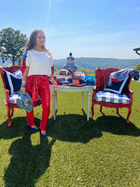 AiricaPuckettStyle Ole Miss Rebels Game Day Looks Football Season Red White & Blue Mississippi SEC Tailgate The Grove What to Wear Style Tips Fashion Blogger Lifestyle Blogger #fashion #football #tailgate #redwhiteandblue #olemiss #style #ootd #apstyle Ole Miss Game Day Outfit White, Ole Miss Game Day Outfit Cold, Ole Miss Game Day Outfit Fall, Sec Tailgate, The Grove Ole Miss, Ole Miss Game Day Outfit, Ole Miss Game Day, Ole Miss Tailgating, Game Day Looks