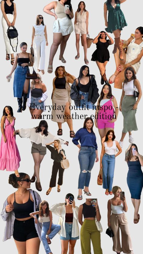 #myfirstshuffle #summer #outfit #midsize #fashion #f4f  #fyp #foryoupage Summer Outfit Midsize, Summer Outfits Midsize, Outfit Midsize, Midsize Fashion, Summer Outfit, Your Aesthetic, Everyday Outfits, Warm Weather, Cut Out