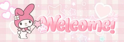 Yt Banner 1024 X 576 Hello Kitty, 1024 X 576 Youtube Banner My Melody, My Melody Youtube Banner, Anime Yt Banner Aesthetic, Sanrio Welcome Banner, Pink Yt Banner 1024 X 576, Pink Aesthetic Youtube Banner 1024 X 576, Youtube Banner1024x576, Cute Yt Banner 1024x576