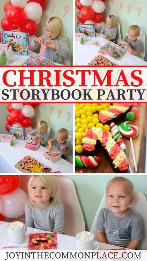 Do you like to read Christmas stories to your kids? A Christmas storybook party would be a fun activity to connect as a family! Find easy decoration ideas, yummy treats, and fun activities for the kids! #ad Activity Boxes for Kids from www.readingreimagined.com @ashleyfunkjunk | The Legend of the Candy Cane | Kids' Books | Party for Kids | Storybook for Kids | Christmas Story | #kidsactivities #christmas #christmasparty #holidays #sensoryplay #christmasstory #candycane #storybook #kidsbooks Easy Decoration Ideas, Legend Of The Candy Cane, Storybook Christmas, Christmas Stories For Kids, Storybook Party, Christmas Story Books, Hosting Tips, Christmas Stories, Cookie Decorating Party