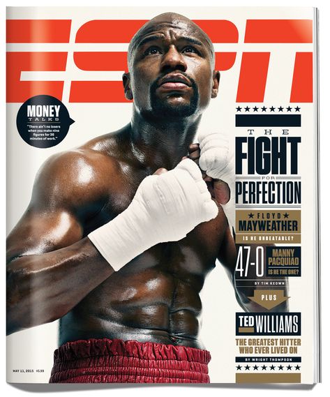 Instagram account of University of Pennsylvania runner showed only part of story Money Mayweather, Sports Magazine Covers, Mexico 86, Magazine Spread, Espn Magazine, Sport Magazine, News Letter, Sports Magazine, Ted Williams