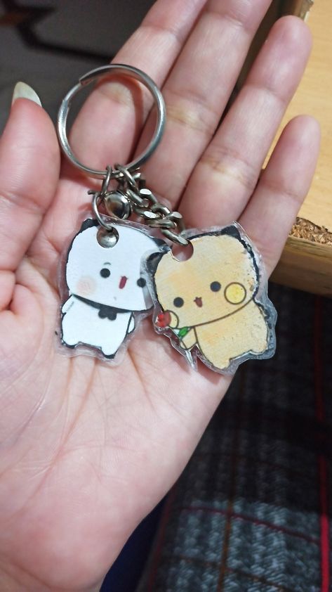 Cute Proposal, Peach Goma, Propose Day, Love Keychain, Love Doodles, Couples Keychains, Handmade Keychain, Keychain Cute, Cute Keychain