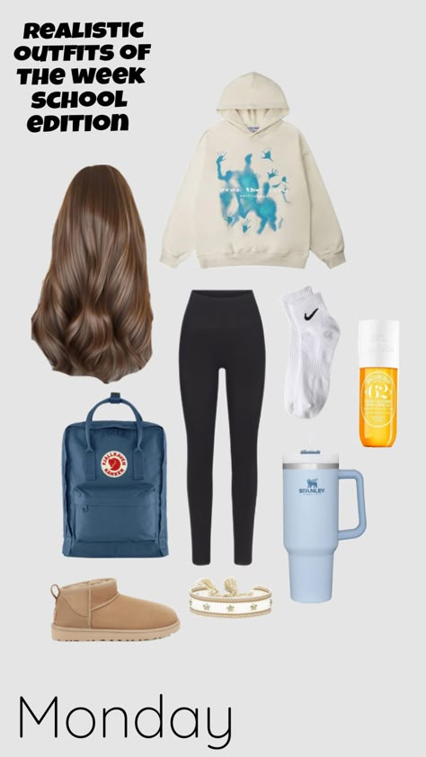 Monday school oufit First Day If School Outfits 7th Grade, Cute Everyday School Outfits, Back Too School Outfit, Back Yo School Fits, Back To School Inspo Outfits, Sixth Grade Outfits, Back Too School Outfits, Cute First Day Of School Outfits, First Week Of School Outfits