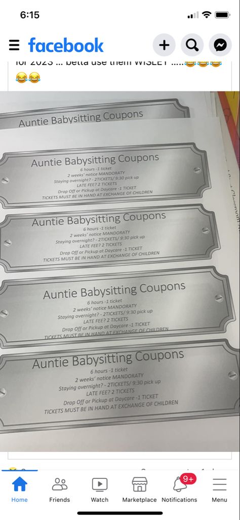 Babysitting Coupons, Babysitting Coupon, Shower 2023, Summer 2023, Cricut, Baby Shower, Shower, Christmas, Quick Saves