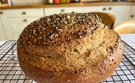 Welcome to another step-by-step recipe from  BreadClub20 . Why not drop by our main Facebook page by clicking  here... . If you like what yo... Viking Bread Recipe, Yule Bread, Viking Bread, Viking Yule, Viking Recipes, Bath Buns, Cottage Loaf, Ginger Loaf, Amish White Bread