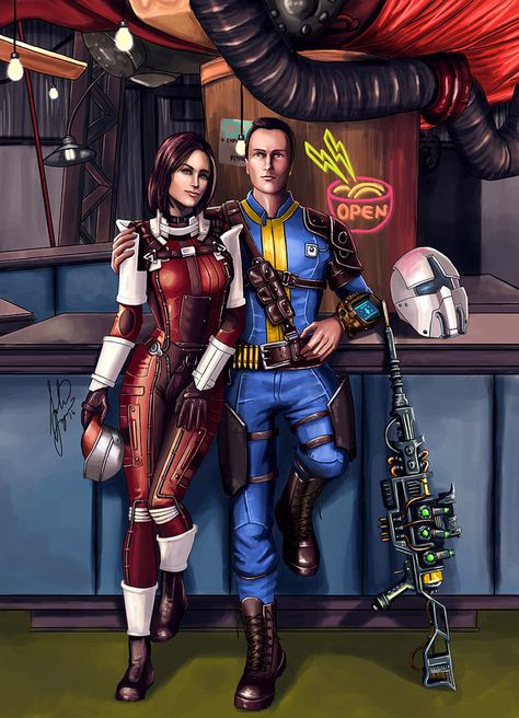 Fallout - Piper and friend. by AHague Fallout Piper, Fallout 4 Piper, Piper Wright, Fallout Wallpaper, Fallout Series, Fallout Rpg, Fallout Cosplay, Fallout Fan Art, Fallout Concept Art