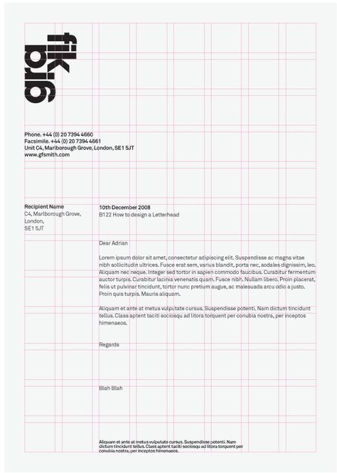 Letterhead Grid System Swiss Design Grid System, Layout Grid Design, Graphic Design Letterhead, Swiss Grid Design, Grid System Design, Graphic Design Grid, Grid Design Graphic, Swiss Grid, Grids Design