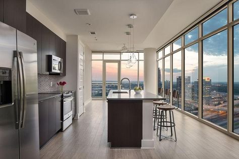 One Bedroom Apartments, Atlanta Apartments, High Rise Apartments, Piedmont Park, City Apartments, Downtown Apartment, Bedroom Images, Bedroom Floor Plans, Single Bedroom