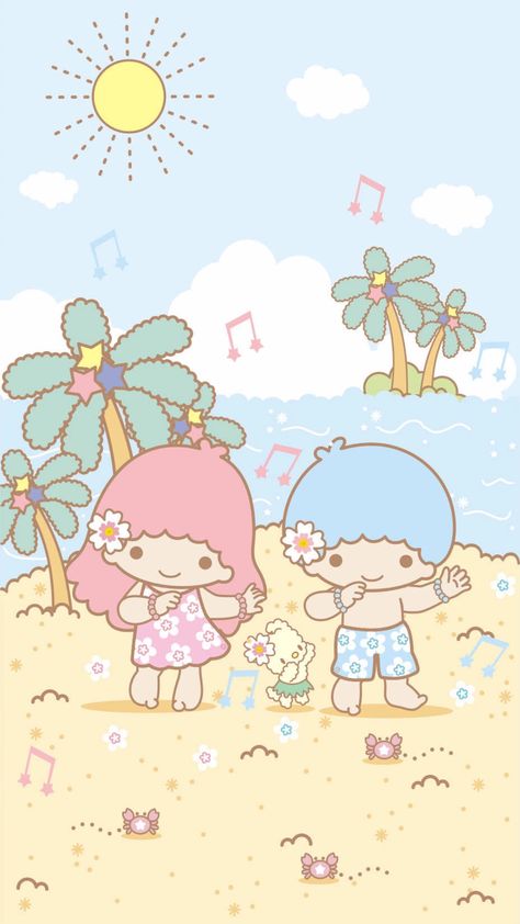 Arte Do Kawaii, My Melody Wallpaper, Hello Kitty Images, Kawaii Unicorn, Karakter Disney, Hello Kitty Characters, Sanrio Wallpaper, Hello Kitty Iphone Wallpaper, Twin Stars