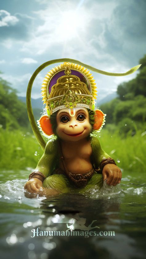 Baal Hanuman Hd Wallpapers, Baal Hanuman, Lord Surya Bhagavan Images, Surya Bhagavan, Lord Surya, Mythological Art, Hanuman Images Hd, Bal Hanuman, Darling Movie