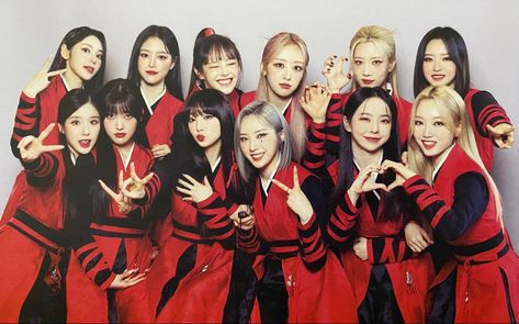 Loona Ot12, I Miss My Family, La Girls, Beauty And The Beat, Red Icons:), Olivia Hye, Group Photo, Air Force Ones, Group Photos