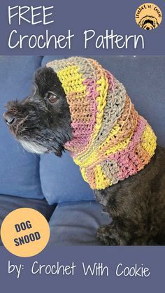 Free Crochet Pet Hat Patterns, Simple Dog Sweater Crochet Pattern, Crochet Dog Ear Warmer, Crochet Toys For Dogs, Dog Snood Crochet Pattern Free, Crochet Dog Snood Free Pattern, Hat For Dogs Crochet, Dog Snood Crochet Pattern, Crochet Dog Hat Pattern