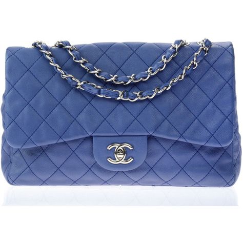 Handbags Blue, Chanel Blue, Real Leather Handbags, Genuine Leather Handbags, Blue Handbags, Chanel Shoulder Bag, Handbags Leather, Genuine Leather Purse, Blue Hand