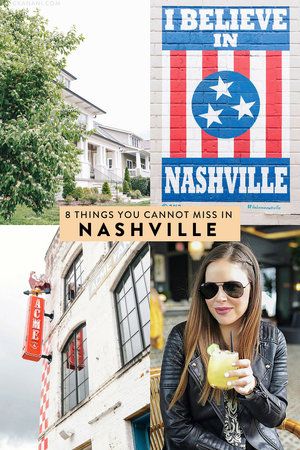 Heading to Nashville, Tennessee and wondering what to do? Here are 8 things you absolutely cannot miss! The best non-cliche, off-the-beaten-path things to see, do, eat, and drink. #nashville #tennessee #travel #travelguide #nashvilleguide Nashville Girls Weekend, Nashville Things To Do, Nashville Tennessee Vacation, I Believe In Nashville, Nashville Travel Guide, Nashville Vacation, Visit Nashville, Nashville Trip, Tennessee Vacation