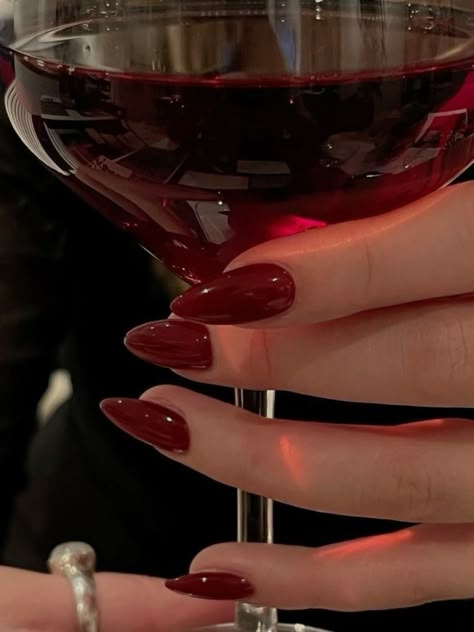 Cherry Wine, Dark Feminine Aesthetic, Red Nail, Cherry On Top, Dark Feminine, Feminine Aesthetic, Red Aesthetic, Feminine Energy, Cherry Red