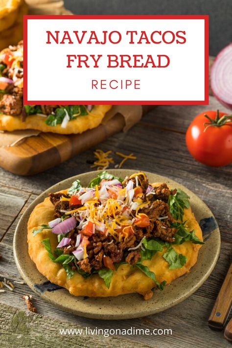 Quick Fry Bread, Navajo Fry Bread Recipe, Indian Taco Recipes, Easy Fry Bread Recipe, Indian Fried Bread Recipe, Navajo Fry Bread, Native American Fry Bread, Fry Bread Tacos, Fry Bread Recipe