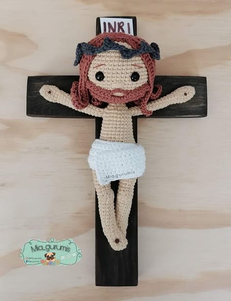 Crochet Jesus, Disney Crochet Patterns, Crochet Nursery, Crochet Deer, Crochet Angel, Beginner Crochet Tutorial, Crochet Disney, Kawaii Crochet, Fun Crochet Projects