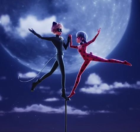 Ladybug And Cat Noir Awakening, Miraculous Awakening, Miraculous Ladybug And Cat Noir, Awakenings Movie, Ladybug Und Cat Noir, Catnoir And Ladybug, Awakening Art, Adrian And Marinette, Ladybug Cat Noir