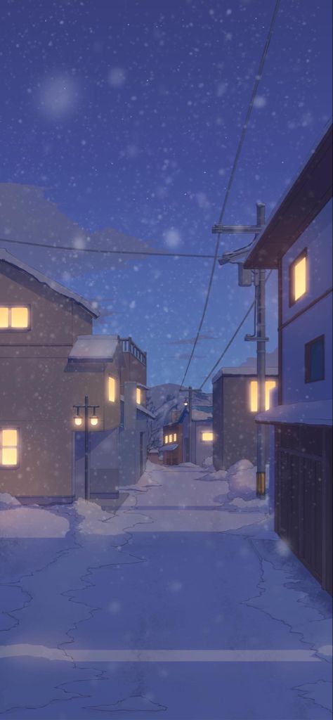 Snowy Background Anime, Japanese Winter Wallpaper, Winter Lofi Wallpaper, Anime Winter Aesthetic, Winter Cozy Aesthetic Wallpaper, Anime Winter Wallpaper, Winter Anime Wallpaper, Wallpapers December, Winter Backgrounds Iphone