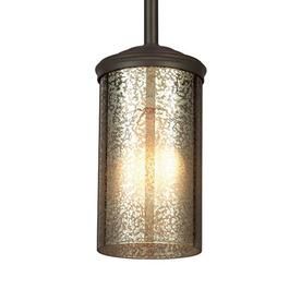 Sea Gull Lighting Sfera 4-in Autumn Bronze Vintage Mini Mercury Glass Cylinder Pendant Cylinder Pendant Light, Bronze Pendant Light, Sea Gull Lighting, Sea Gull, Bronze Lighting, Mini Pendant Lights, The Ceiling, Mason Jar Lamp, Mercury Glass