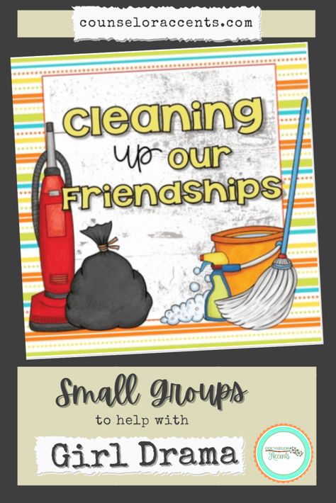 best Relational Aggression, Group Counseling Activities, Collaboration Station, School Counseling Office, School Counseling Activities, Elementary School Counselor, High School Counseling, Social Skills For Kids, Social Emotional Activities