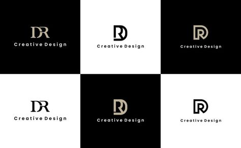 Premium Vector | Vector simple letter dr or rd logo design with luxury template vector Rd Logo Design, Dr Logo Design, Rd Logo, Luxury Template, Two Letter Logo, Dr Logo, Posters Ideas, Bunk Bed With Slide, Design Posters