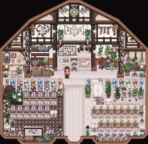 Stardew Shed Designs, Stardew Shed, Flower Shed, Cottagecore Pictures, Ancient Wine, Stardew Farms, Farmhouse Layout, Stardew Valley Layout, Stardew Valley Tips