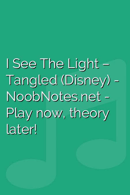 “I See The Light” is a lovely song from Disney’s 2010 animated musical film, Tangled, and is performed by Mandy Moore and Zachary Levi. The letter notes for “I See The Light” are a great for beginners on most instruments – happy practice 🙂   ^C     Bb       A       G – … Disney Piano Letters, I See The Light Piano Letters, At Last I See The Light, Disney Piano Music, See The Light Tangled, I See The Light Tangled, Disney Piano, Keyboard Songs, Piano Disney