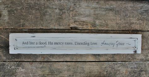 Sonday - {Amazing Grace} - Knick of Time My Chains Are Gone, Unending Love, Forever Mine, My Savior, But God, My Hope, Set Free, Amazing Grace, Farmhouse Living