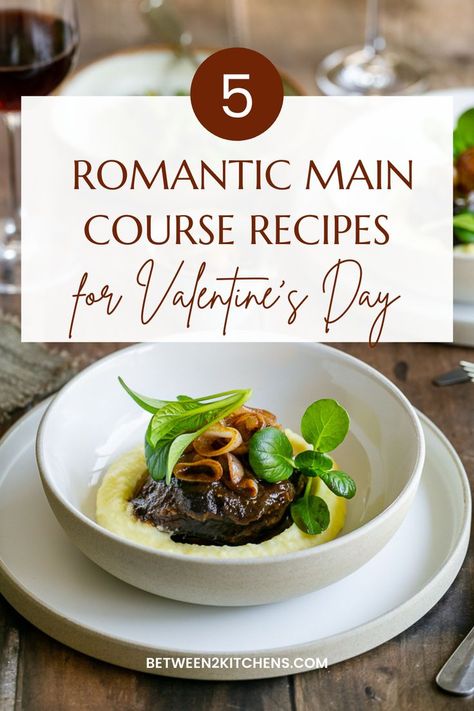 Main Course Ideas, 7 Course Meal, Dinner Date Recipes, Valentine Dishes, Gastronomic Food, Fine Dining Menu, Valentines Food Dinner, Five Course Meal, Step By Step Recipes