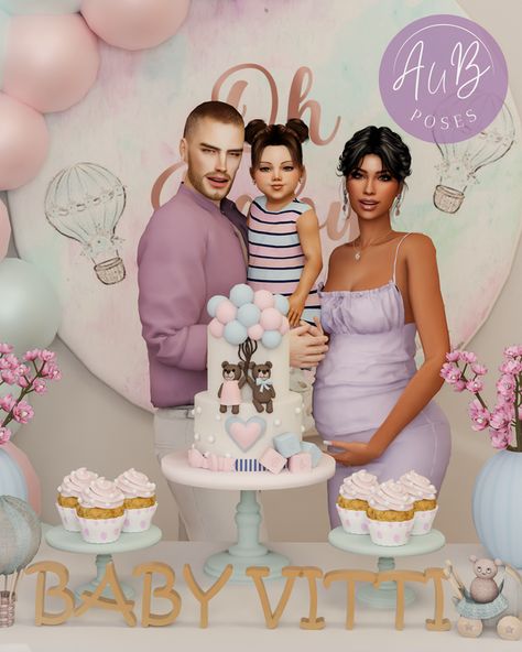 Sims 4 Bride Poses, Party Cc Sims 4, Sims 4 Party Poses, Sims 4 Birthday Poses, Sims 4 Baby Shower Cc, Sims 4 Pose Packs, Sims 4 Party Cc, Sims 4 Infant Poses, Poses The Sims 4